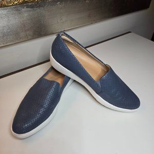 Dr. Scholls Blue Leather Sneakers Size 8